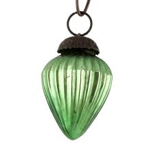 Set Of 4 piece Green Tiny Christmas Hanging