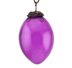 Set Of 4 piece Purple Avocado Christmas Hanging