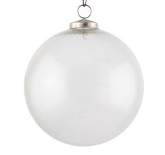 Set Of 1 piece Clear Big Round Christmas Hanging