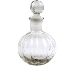 Goblet Small Size Glass Bottle (Set Of One piece)