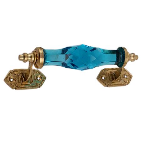 Royal Blue Golden Big Door Handles