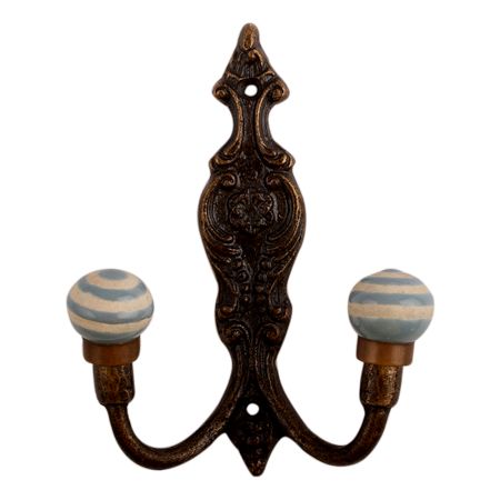 Grey Etched Strip Iron Hooks