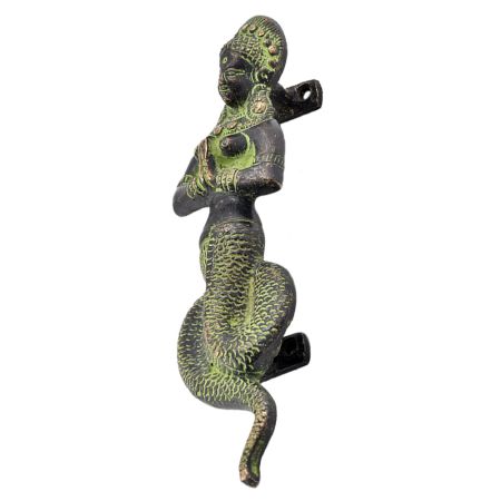 Serpent God Bronze Door Handle