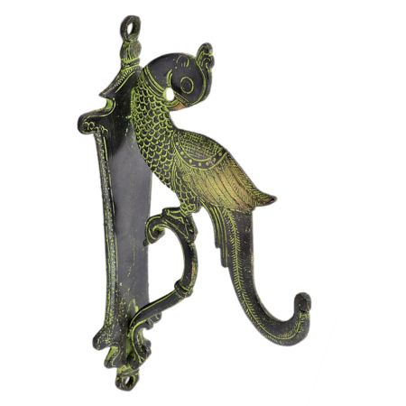 Brass Peacock Design Door Handle