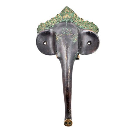 Ganesh Design Brass Door Handle