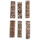 Set of 6 Piece New Mix Wooden Printing Block