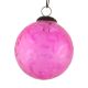Set Of 3 piece Pink Round Christmas Hanging