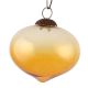 Set Of 4 piece Yellow Turnip Christmas Hanging
