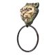 Brass Lion Head Towel Holder