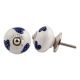 Navy Blue Heart Knob