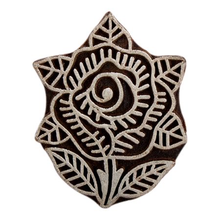 Set of 1 Piece New Wooden Printing Block