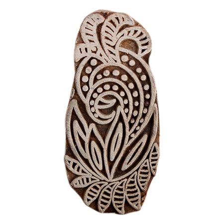 Set of 1 Piece New Wooden Printing Block