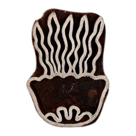 Set of 1 Piece New Wooden Printing Block