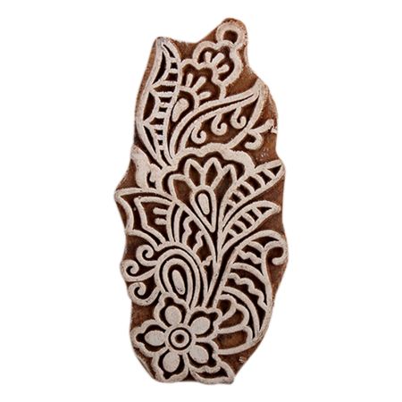 Set of 1 Piece New Wooden Printing Block