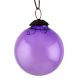 Set Of 4 piece Purple Round Christmas Hanging
