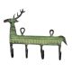 Bronze Deer Long Body Wall Hooks