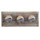 The Starry Night Multicolor Flat Ceramic Wooden Hooks