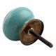 Sea Green White Knob