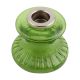 Green Depression Glass Candle Holder (Set of 1 Piece)