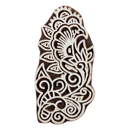 Set of 1 Piece New Wooden Printing Block