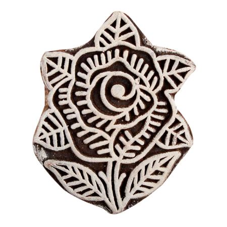 Set of 1 Piece New Wooden Printing Block