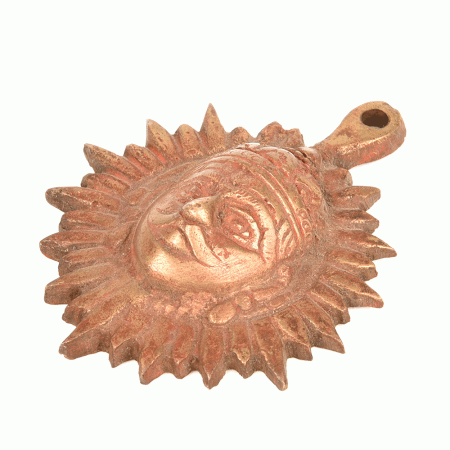 Surya Dev ( Sun God) Bronze Wall Hanging(Set of 1 Piece)