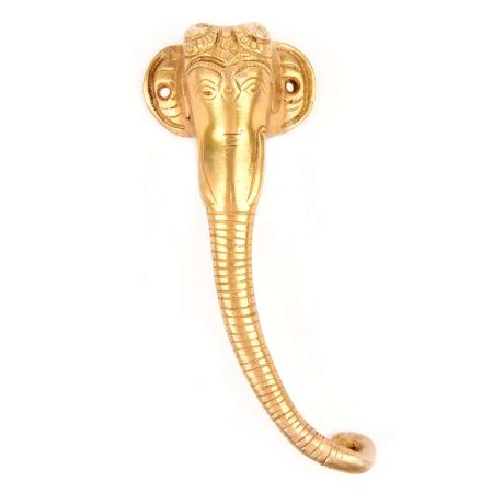 Handecor Trunk Ganesha Brass Door Handle
