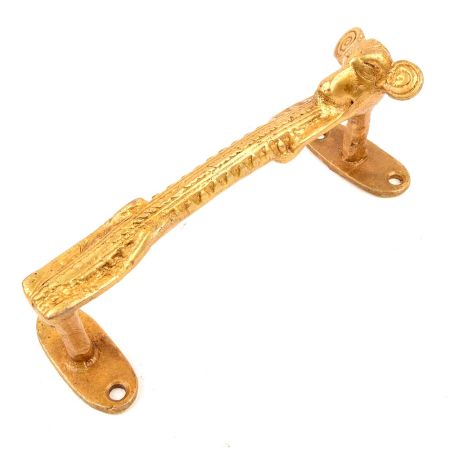 Brass Sheep Designed Door Handle