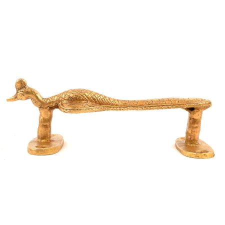 Brass Designer Peacock Door Handle