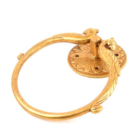 Brass Peacock Shape Towel Ring/Door Handle