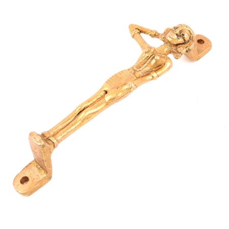 Brass Girl Door Handles Old Home Decor