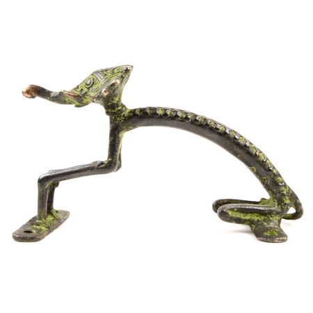 Elephant Door Handles with Patina