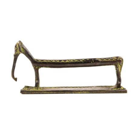 Green Brass Elephant Door Handles Pulls