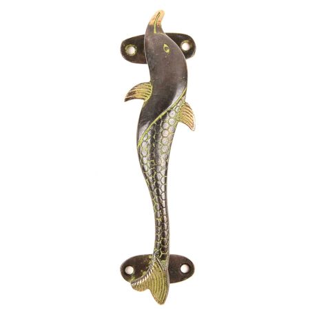 Black Bronze Dolphin Shaped Door Handle