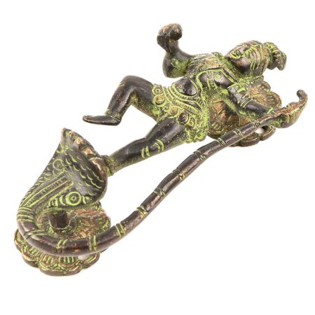 Brass Statues Krishna Standing On Snake