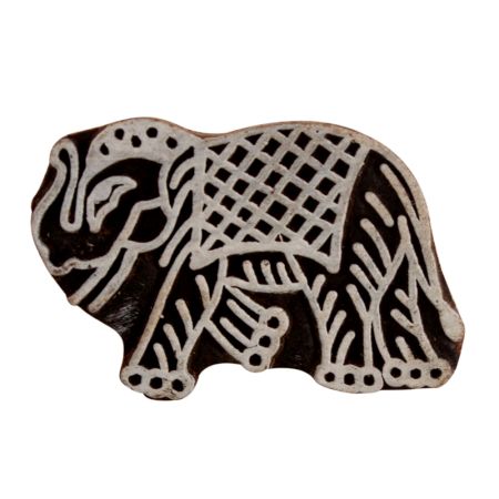 Set of 1 Piece New Wooden Printing Block