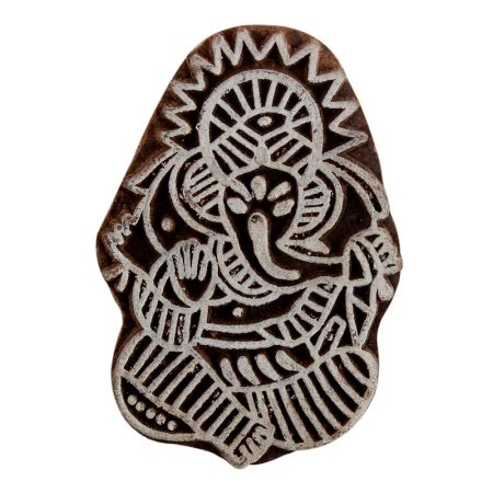 Set of 1 Piece New Wooden Printing Block