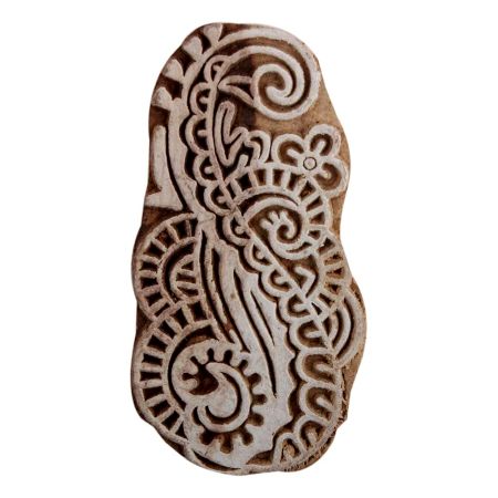Set of 1 Piece New Wooden Printing Block