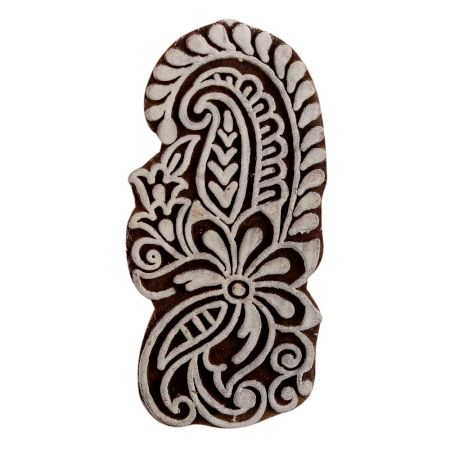 Set of 1 Piece New Wooden Printing Block