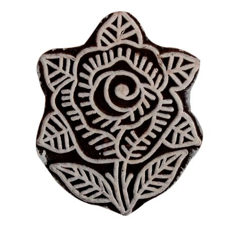 Set of 1 Piece New Wooden Printing Block