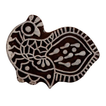 Set of 1 Piece New Wooden Printing Block