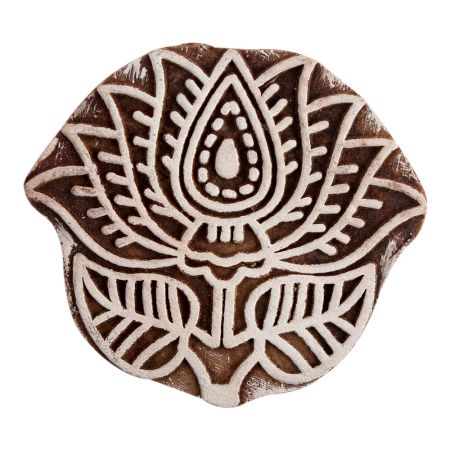 Set of 1 Piece New Wooden Printing Block