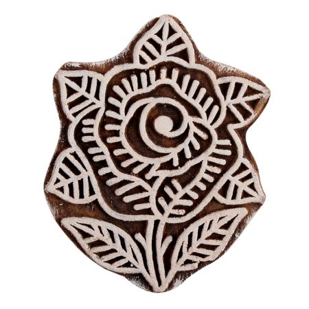 Set of 1 Piece New Wooden Printing Block