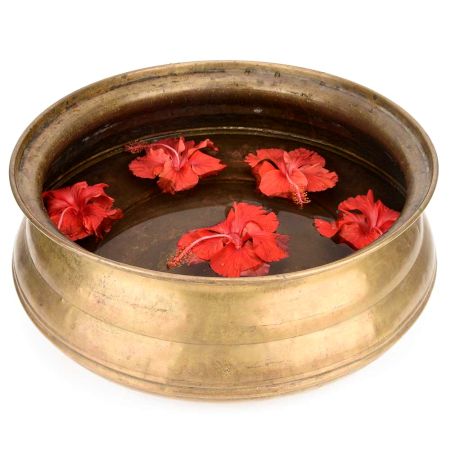 Bronze Urli - 14 Inches