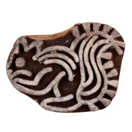 Set of 1 Piece New Wooden Printing Block