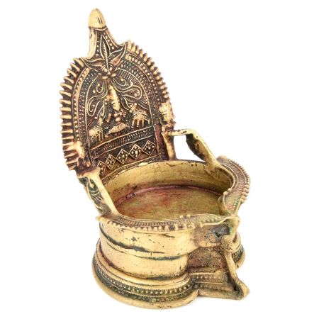 Handmade Brass Lakshmi Oil Lamp
