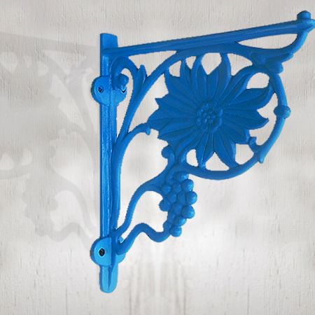 Turquoise Shelves Brackets-14 (set of 2 pcs)