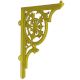 Yellow Shelves Brackets-24 (set of 2 pcs)