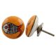 Mustard Fish Flat Ceramic Drawer Knob