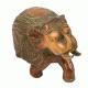Indian Elephant Bronze Sculpture